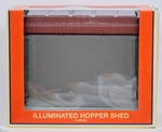 Lionel #82333 Illuminated Hopper Shed Gauge 1:48 Scale New Box. Fixed Price $49.99.