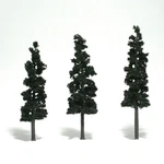 Woodland Scenics Conifer Green To 7IN Built Realistic Trees Pines PKG(3 TR1562. Fixed Price $17.98.