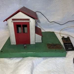 Lionel Model 145-17 Automatic Gateman Station Accessory- Postwar Untested. Fixed Price $9.99.