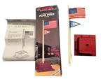 1995 Lionel 6-12898 O27 Usa Flag Pole With Pennant. Fixed Price $25.00.