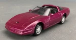1:38 Maisto Diecast Pull-back ZR-1 Corvette, Metallic Magenta D1294. Fixed Price $9.71.