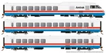 Rapido #25502 Rtl Turboliner Unit Set Amtrak Ph Iii Early W/dcc/sound 3. Fixed Price $829.95.