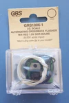Grs Micro Lighting 1006 Alternation Crossbuck Flasher W/ 4 Red 1.5V Bulbs. Fixed Price $19.97.