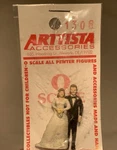 Arttista Bride & Groom #1308! Scale Figure People Great For Church Wedding. Fixed Price $29.99.