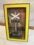 Mth King Automatic Highway Signal #154 Model Railroad #30-1074 W/box Train. Fixed Price $44.99.