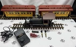 Aristo Craft ART-28502 Atsf Passenger Starter Train Set Scale Ln/tested. Fixed Price $419.00.