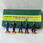 Dinky Toys Miniature Figures Model Railways Station Staff NO1, Meccano, England. Fixed Price $94.50.