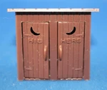 Plasticville O-O27 #45983 Hobo Jungle Outhouse (1) Excellent. Fixed Price $13.25.