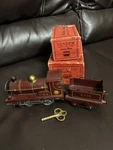 1920S Hornby Clockwork Train & Tender Original Box. Fixed Price $340.00.