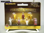 Bachmann Ho Scale Mechanics Figures 7 Pcs Train People Toolbox Men BAC33113 New. Fixed Price $12.84.