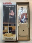 Lionel American Flag Pole Kit 6-2320! Gauge Layout City Accessory. Fixed Price $35.00.