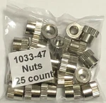 Lionel Binding Post Nuts 25 Pack (1033-47) TRANSFORMER,1033,LW &1044. Fixed Price $15.95.