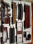 Bachmann Christmas Electric Train Set Damaged Box Good Shape. Fixed Price $79.99.