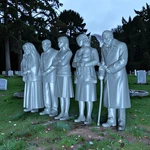 Grieving People Funeral Scale Model Miniature Rr Layout Resin Figures Unpainted. Fixed Price $109.99.