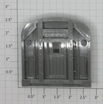 Lionel 2532-41 Dark Gray Plain Vestibule End Without Clips (12). Fixed Price $25.20.