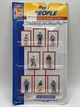 Life-like People 8 Figures 1141 Scale Hand Painted Nip. Fixed Price $14.95.