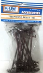 K-line 12 Telephone Pole Set New. Fixed Price $12.95.