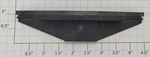 Lionel 3357-2 Gauge Cop And Hobo Car Black Plastic Bridge Trestle. Fixed Price $5.00.