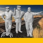 Scale Everyday Figures Railroad Employees ON30 Lionel Resin (batch D). Fixed Price $5.49.