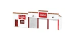 Bachmann #35052 Scale Farm Fresh Dairy New Original Box. Fixed Price $14.99.