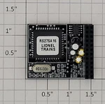 Lionel 691PCB104C Railsounds 4.0 Circuit Board - Chip RS27SA16. Fixed Price $65.00.