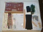 New Old Stock Korber Models Hometown Usa Three Stall Roundhouse Kit No. 104. Fixed Price $49.99.