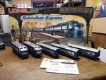 Vtg Lionel Gauge Quicksilver Express Train Set 6-1253 Metal Wheels Railroad. Fixed Price $349.99.