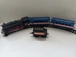 Vtg Kamco Western Express Train Set Battery Operated Track Headlight Smoke Read. Fixed Price $34.93.