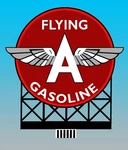Miller Engineering 44-2502 Ho/n Small Flying Gasoline Billboard Sign Kit. Fixed Price $40.88.