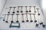 Vintage Plasticville (15) Telephone Poles (3) Crossing Gates (2) Lights. Fixed Price $12.99.