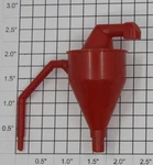 Lionel 464-21 Red Sawmill Dust Collector. Fixed Price $5.00.