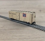 Athearn 2314 Cd&q Burlington 40FT Box Car Freight Wagon 17786 Gold Ho Gauge. Fixed Price $22.74.