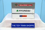 Mth Premier 95106 Scale 40' Containers 3-PACK-MITSUI/HYUNDAI/P&O-EXC Cond (ln). Fixed Price $44.96.