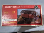 Plasticville King Distributing 0650 Covered Bridge With Grey Roof. Fixed Price $15.33.