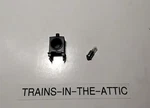 Lionel General Headlight / Black Lantern Kit For 1862 Locomotive New. Fixed Price $7.95.