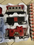 Fao Schwarz 30-PIECE Motorized Classic Train Set. (18FT Of Track) New Box. Fixed Price $35.00.