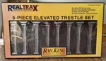 Mth Railking Realtrax Elevated Subway Trestle Set (8 Piece) #40-1047 New. Fixed Price $59.99.