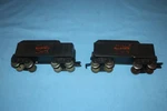 2 Marx O Gauge Allstate Tenders. Fixed Price $17.95.