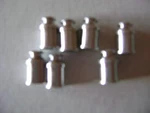 Lionel 3462-70 Magnetic Milk Cans (set Of Seven). Fixed Price $8.95.