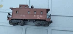 Lionel O27 Gauge Postwar 6557 Smoking Caboose Scarce 1958. Fixed Price $129.99.