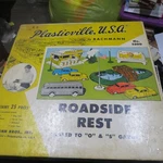 Complete Set Vintage Bachmann Plasticville Usa Roadside Rest #5200 -198 Box. Fixed Price $85.00.