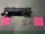 Lionel Train 1666 Locomotive Rear Drawbar & Mounting Plate W/screws Part Lot. Fixed Price $12.95.