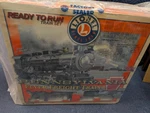 Lionel 6-30089 Pennsylvania Flyer Freight Set, Factory Sealed. Fixed Price $279.99.