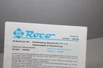 Roco Operating Manual 04183A /04070A Engine Series 601 H0 Track. Fixed Price $7.33.