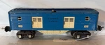 Lionel 2615A Scale Passenger Baggage Car, Blue. Fixed Price $91.30.