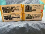 Branchline Trains Laser-art Structures Ho Scale, #200, #649, #683, #688. Fixed Price $250.00.