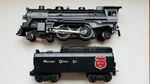 Lionel Gauge Wisconsin Central Steam Locomotive # 3548. Fixed Price $95.00.
