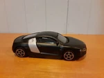 Audi R8 Matte Black Scale 1:43 By Bburago. Fixed Price $13.59.
