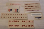 Ho Scale Champ, Union Pacific Gas Turbine Locomotive #51 75 Decals #BRH-13. Fixed Price $12.00.