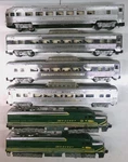 Gauge American Flyer 474-475 Rocket Passenger Set (lot 3520. Fixed Price $375.00.